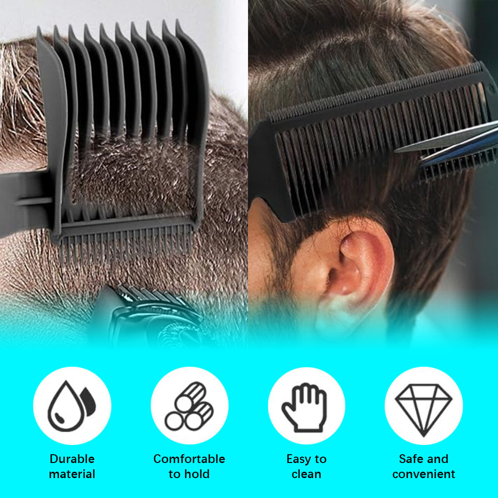 MAYCREATE® Fade Comb for Men, Barber Comb Set, Professional Curved Positioning Taper Comb & Styling Combs, Flat Top Hair Cutting Comb Clipper Combs for Cutting and Blending MAYCREATE® Fade Comb for Men, Barber Comb Set, Professional Curved Positioning Taper Comb & Styling Combs, Flat Top Hair Cutting Comb Clipper Combs for Cutting and Blending